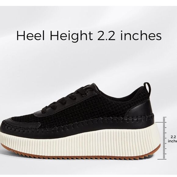 BRAND NEW FOREVER LINK PLATFORM CHUNKY CASUAL  RETRO BRAIDED WALKING SNE… - Picture 4 of 15